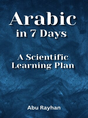 cover image of Arabic in 7 Days